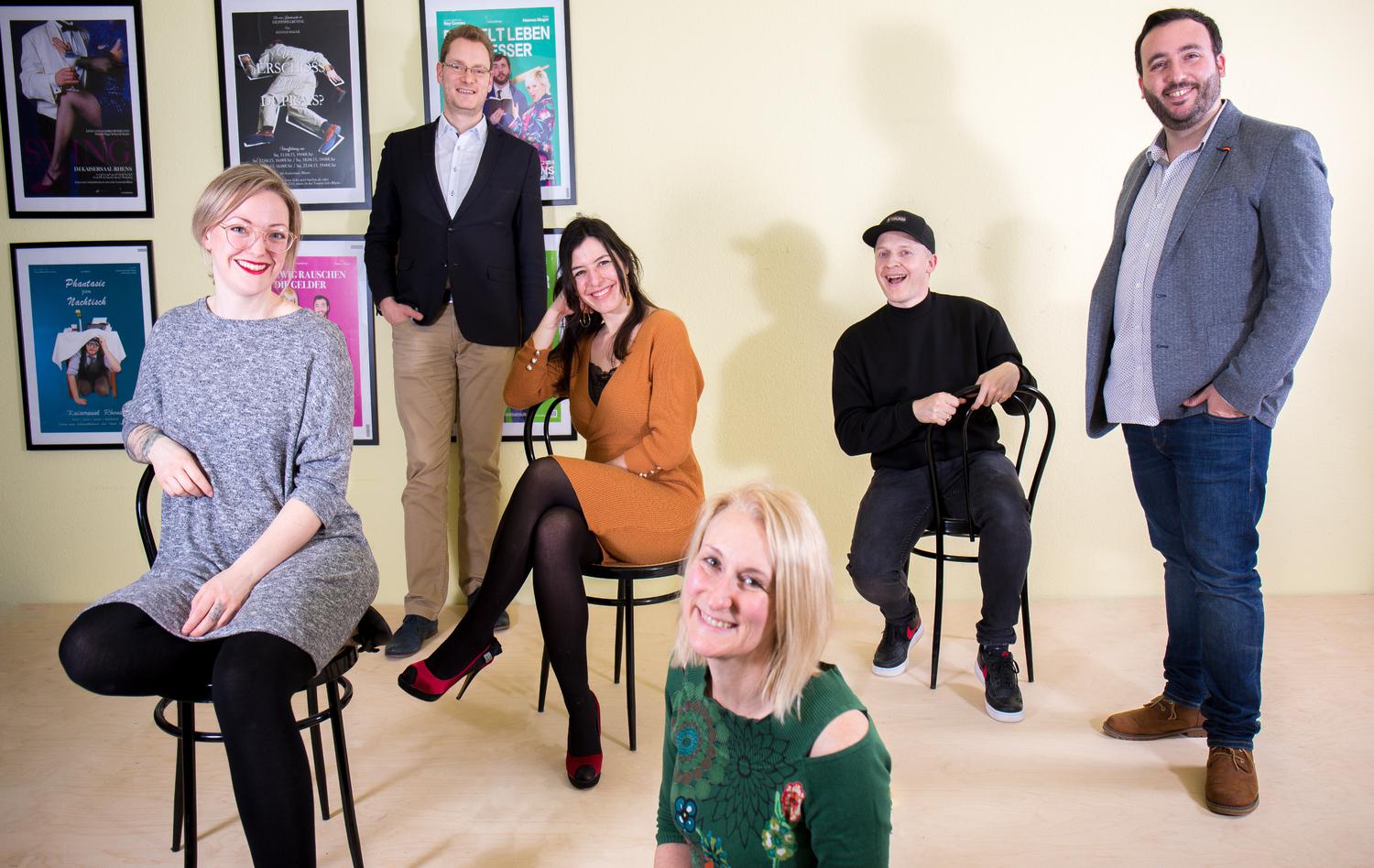 Theaterproduktion 2021 - "Fette Männer im Rock ...